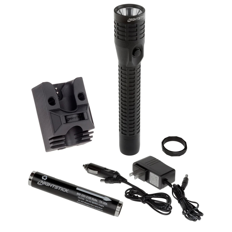 Wiederaufladbare taktische Polymer-Taschenlampe NSR-9514XL