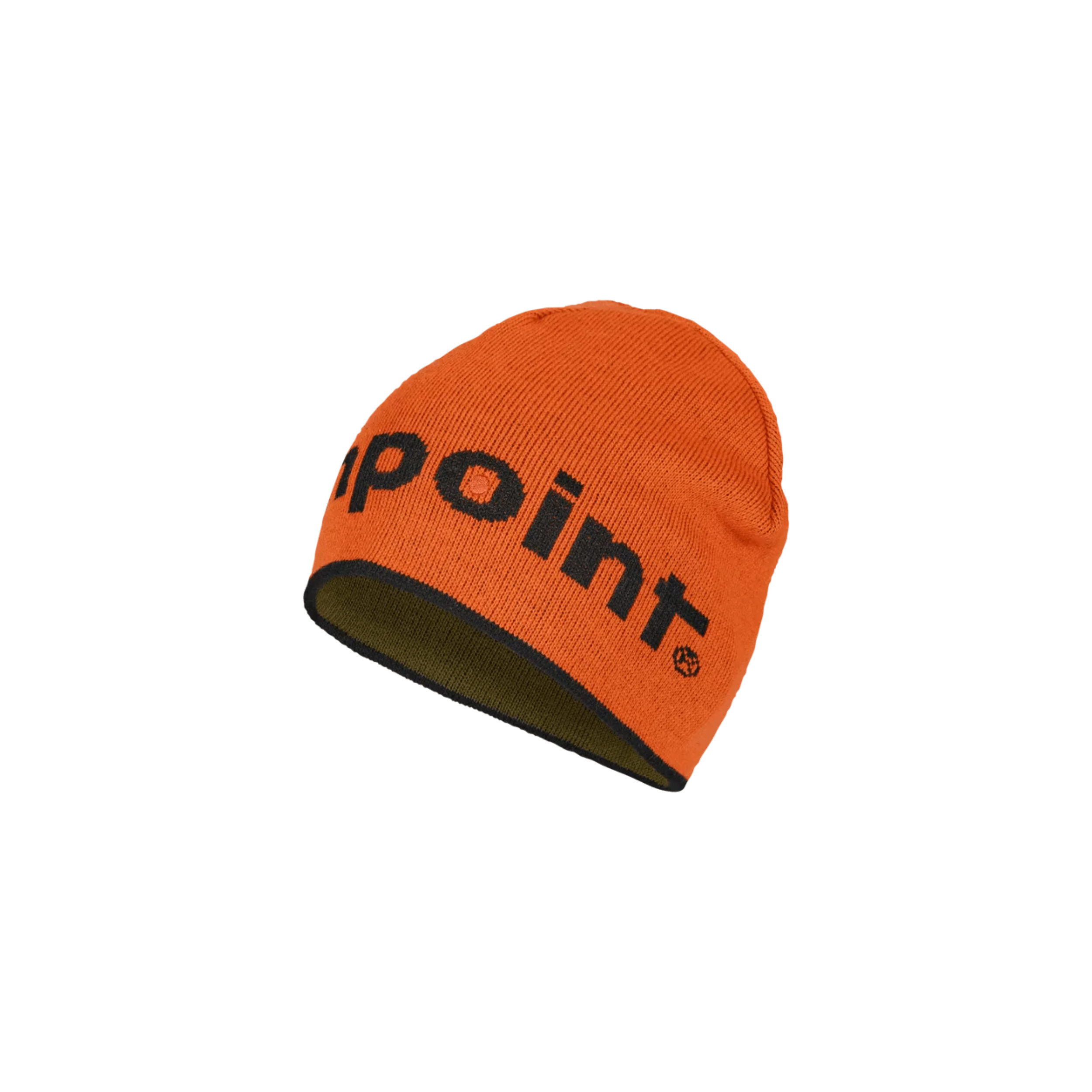 Aimpoint® Strickmütze Warme Wendemütze orange und grün