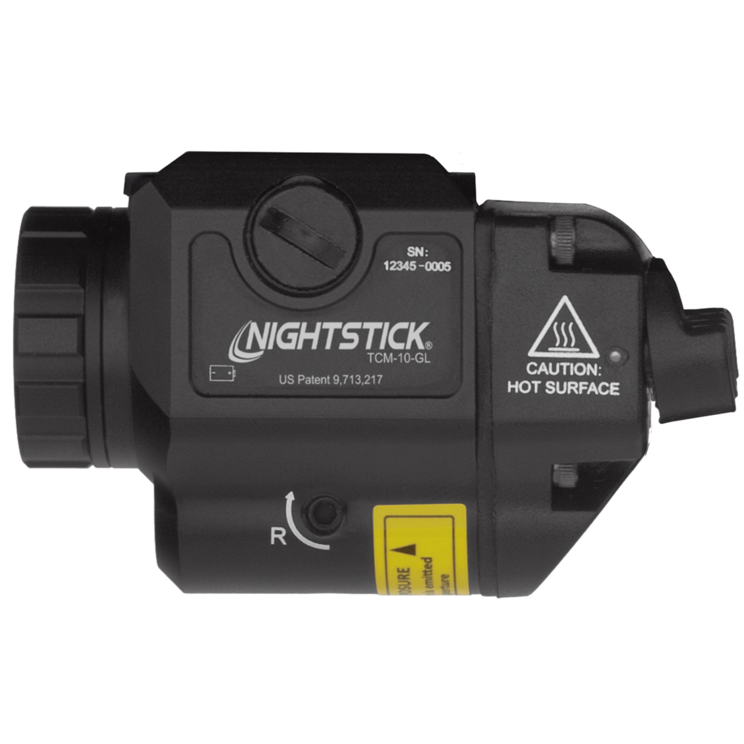 Kompakte Waffenlampe TCM-10-GL