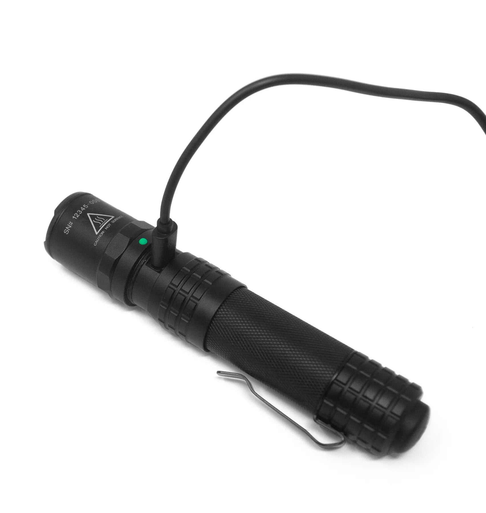 Wiederaufladbare taktische Taschenlampe USB-558XL