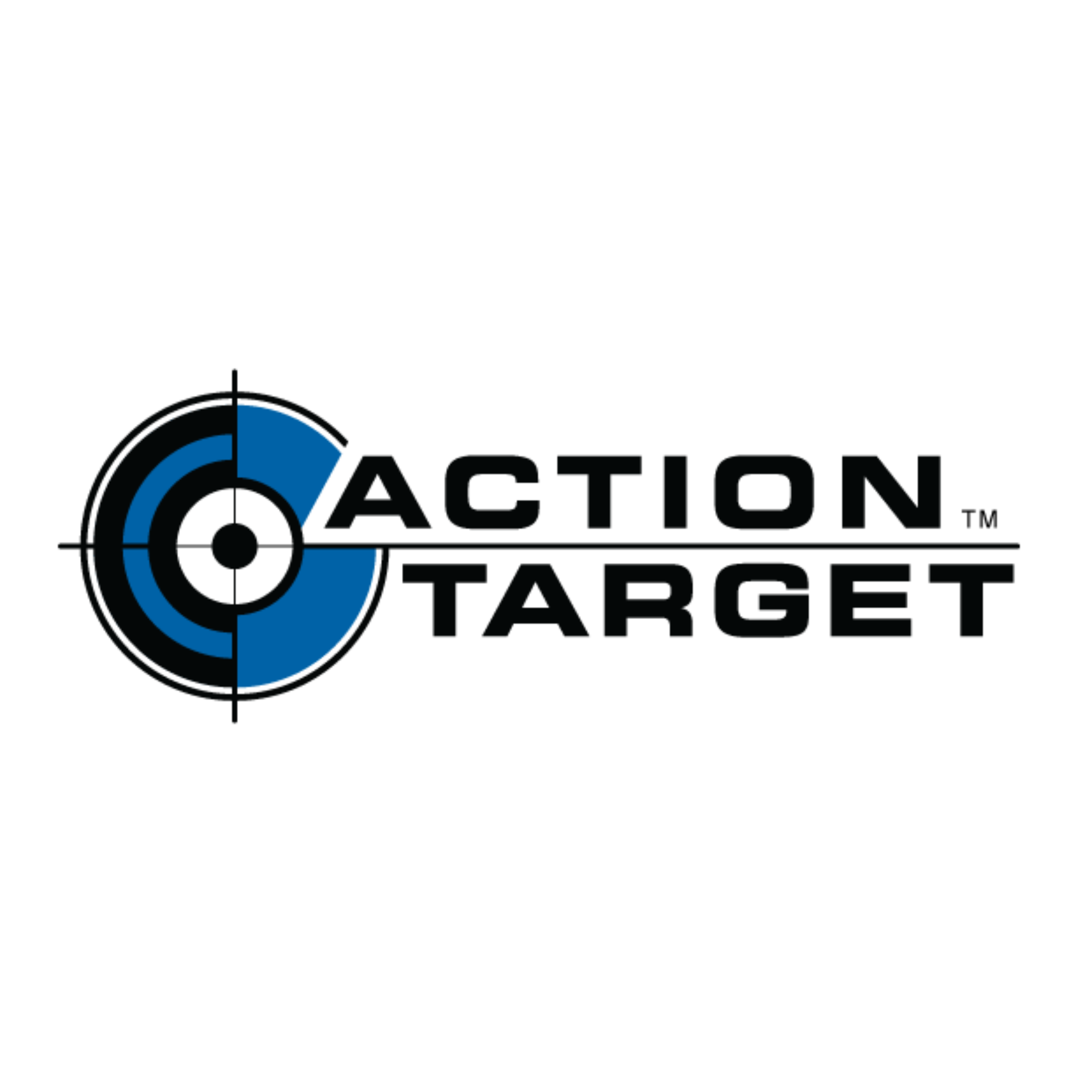 Offizielles Logo von Action Target, einem weltweit führenden Unternehmen in der Entwicklung, Herstellung und Installation moderner Schießstände, taktischer Trainingshäuser und tragbarer Stahlziele für innovatives Feuerwaffentraining