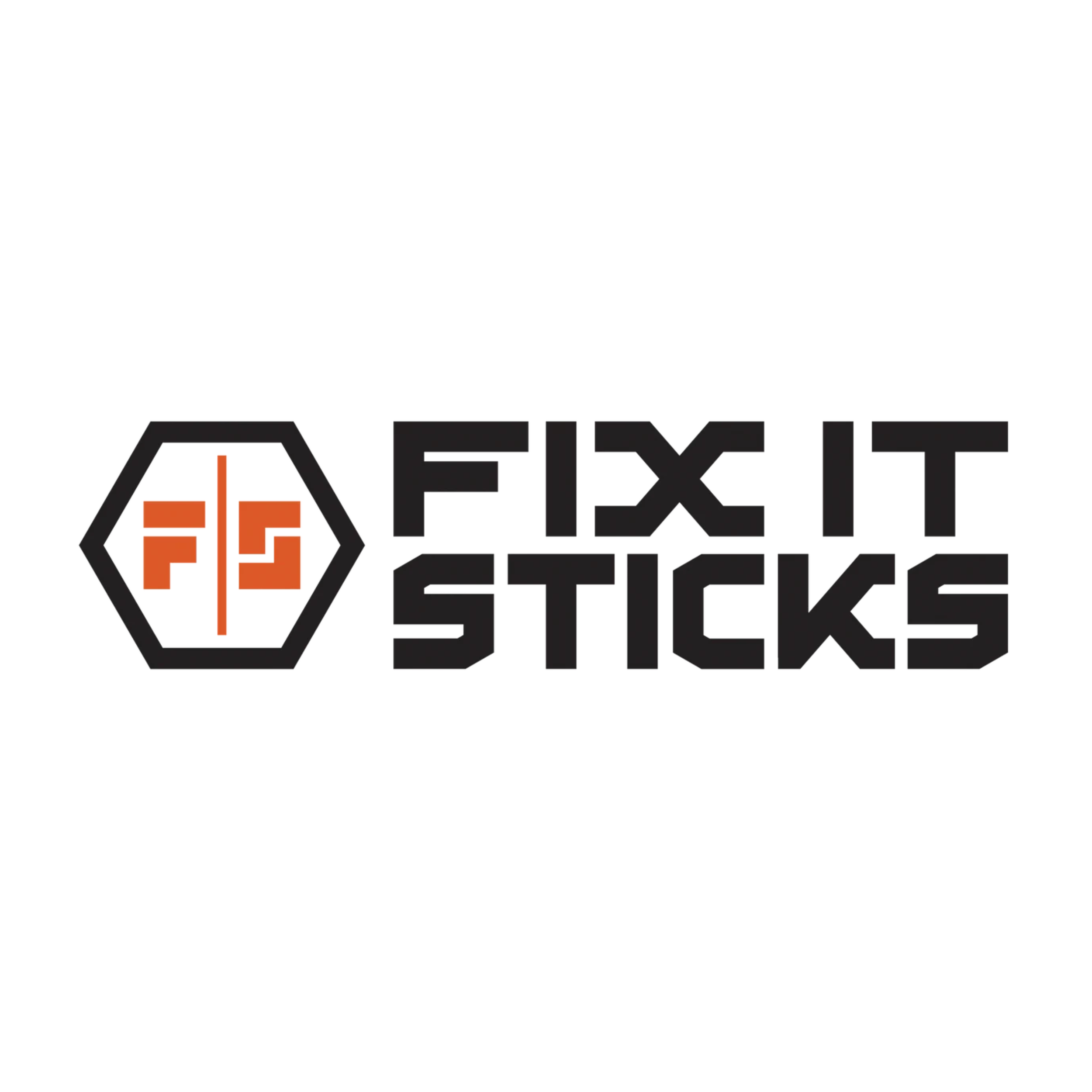 Fix It Sticks Logo – Hersteller von tragbaren, präzisen und leistungsstarken Werkzeugen für Schützen und Jäger