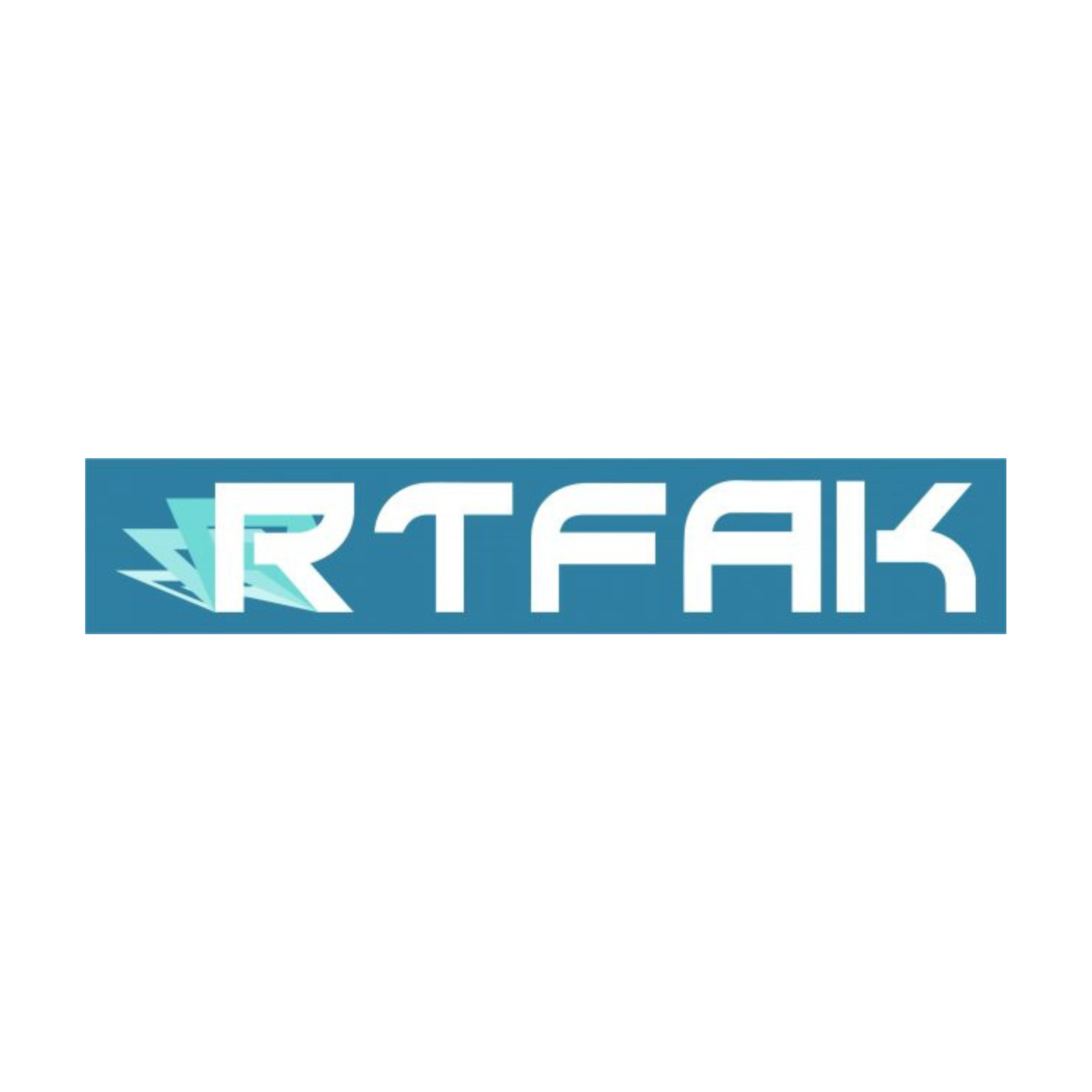 RTFAK Logo – Partnerschaft mit einem führenden Anbieter von robusten und sicheren Trainingsrequisiten, die für ihre Langlebigkeit und Authentizität in professionellen Trainingsumgebungen geschätzt werden