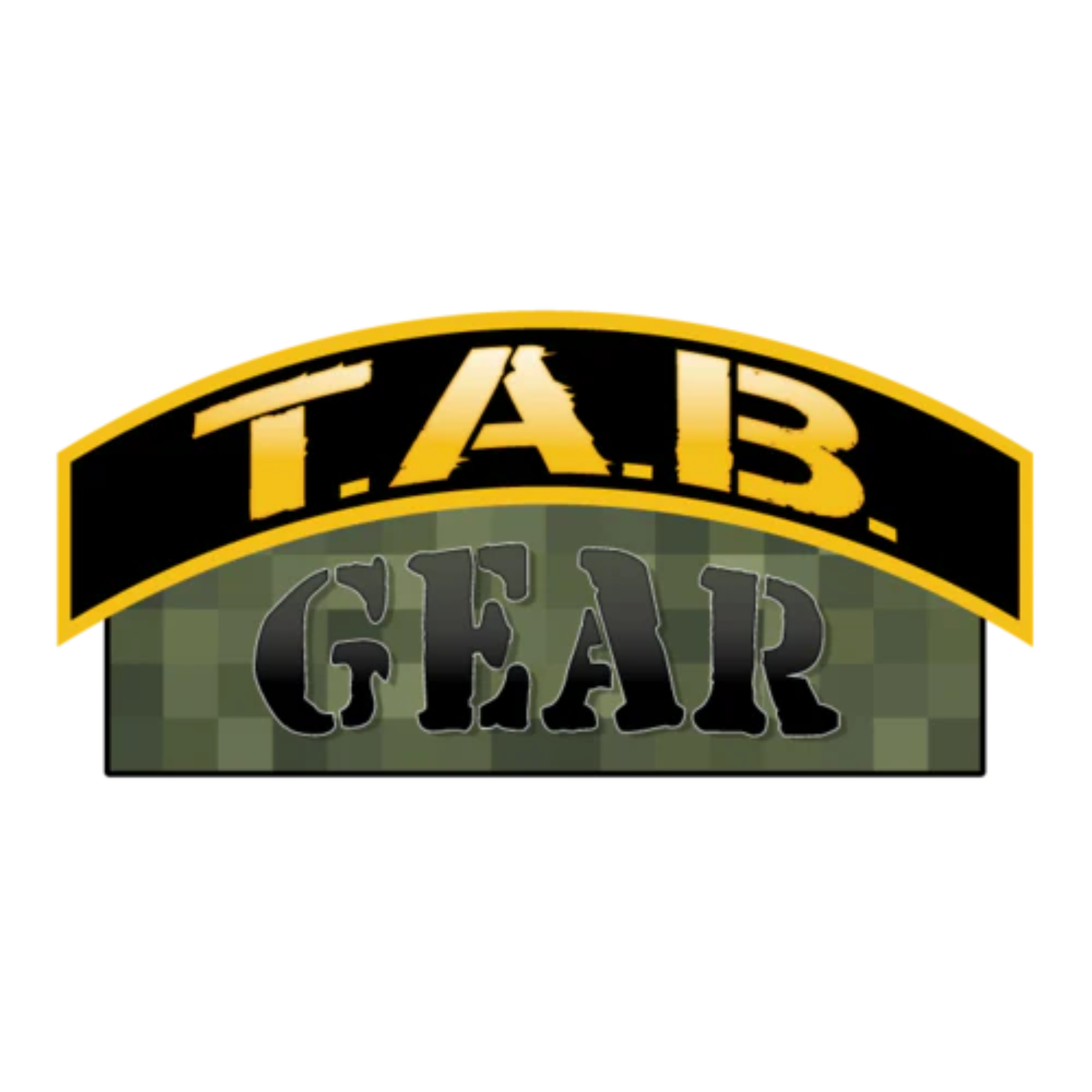TAB Gear Logo – Partnerschaft mit einem renommierten Anbieter von Schießsportzubehör, darunter Schaftabdeckungen, Schießmatten, Patronenhalter und mehr