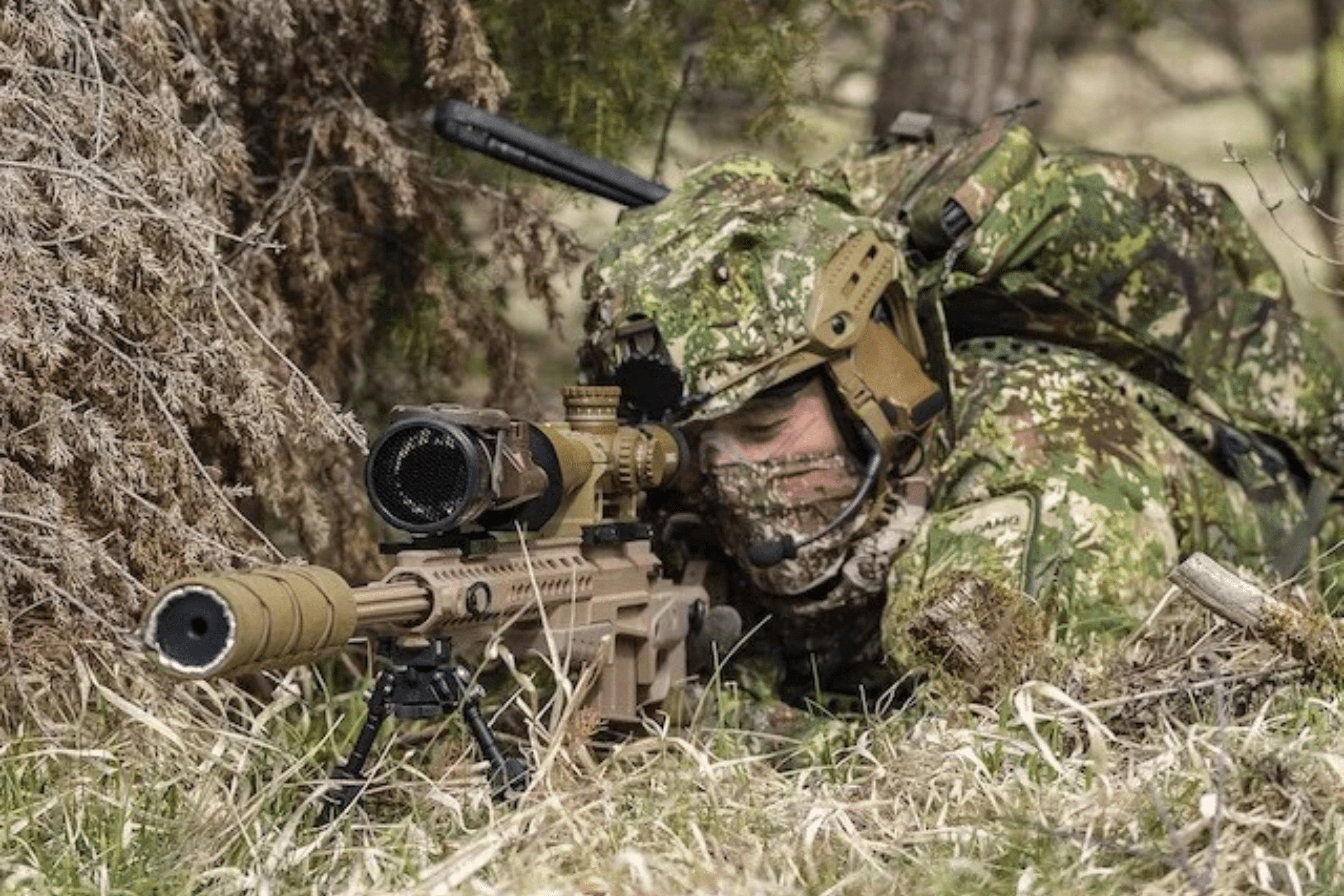 CONCAMO-Tarnung trifft auf POL-TEC® und das G22A2