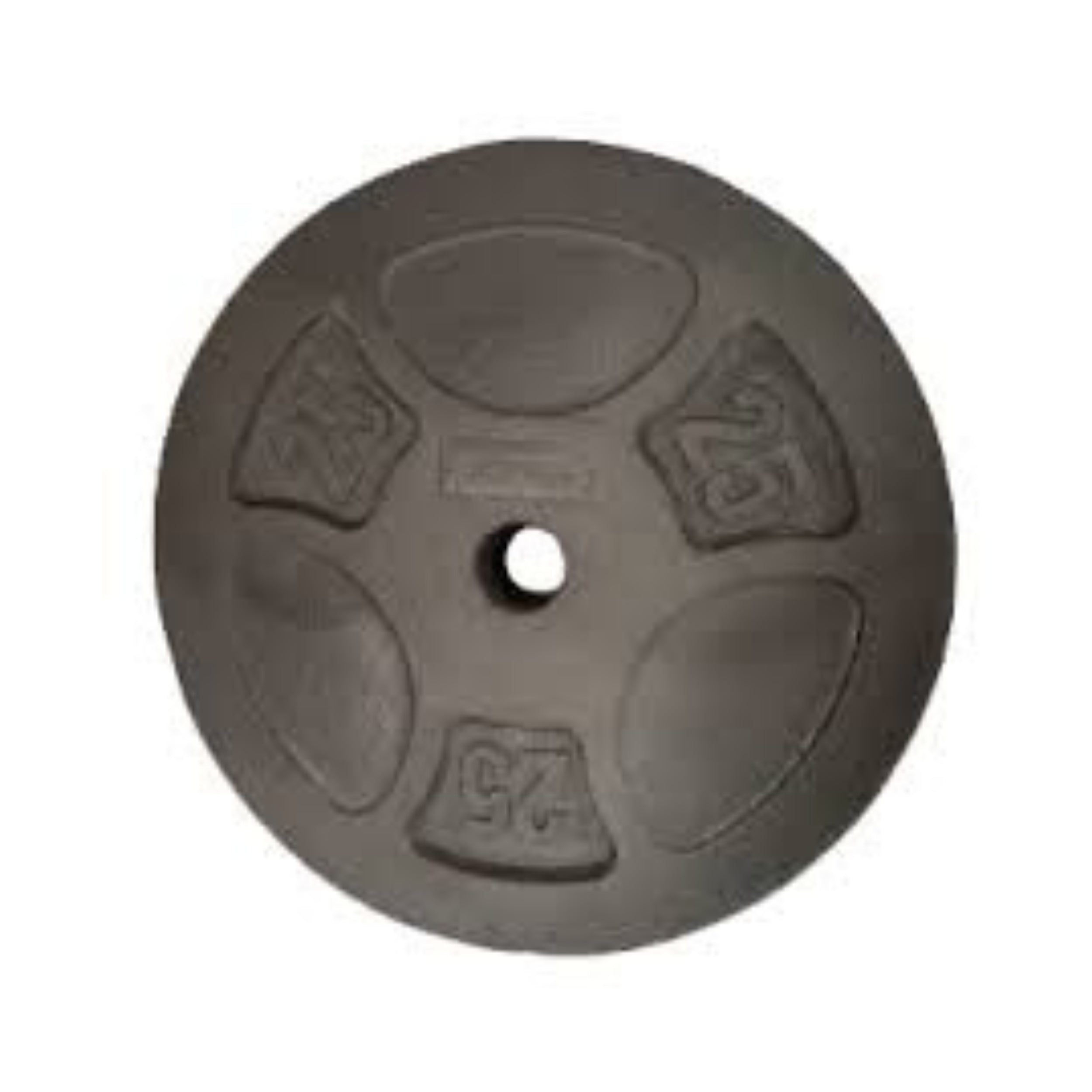 RTFAK rubber weight plate, 25 kg look