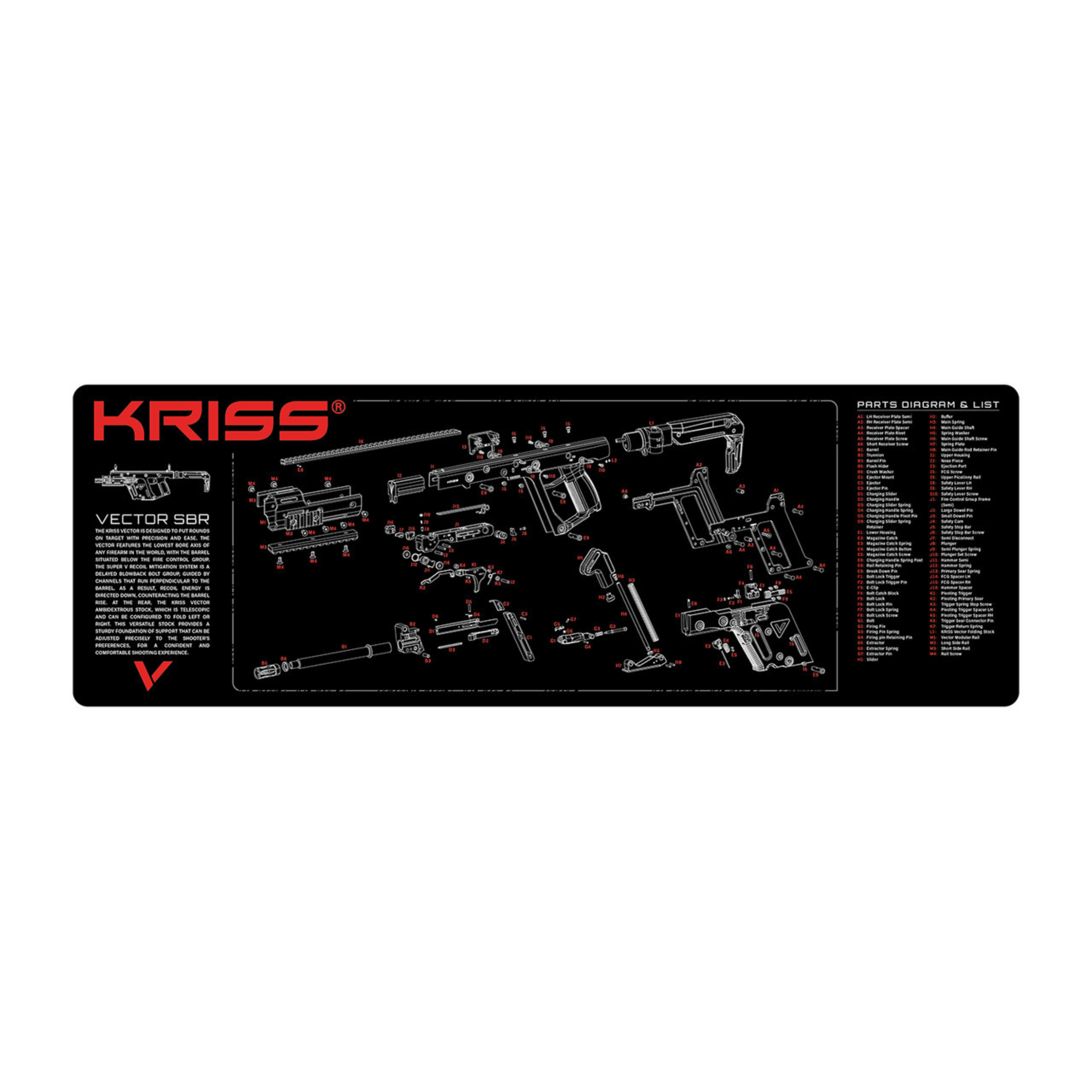 Kriss Vector Reinigungsmatte