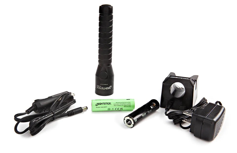 Wiederaufladbare taktische Taschenlampe mit Doppelschalter TAC-660XL